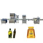 Macchina di rifornimento del miele di 10-40 bottiglie / min, macchina di rifornimento dell'olio commestibile del motore passo-passo