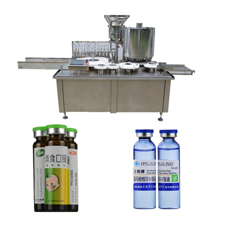 Riempitrice automatica di succhi di frutta / riempitrice di olio essenziale di olio essenziale di CBD / produttore di riempitrici di bottiglie di juce Cina