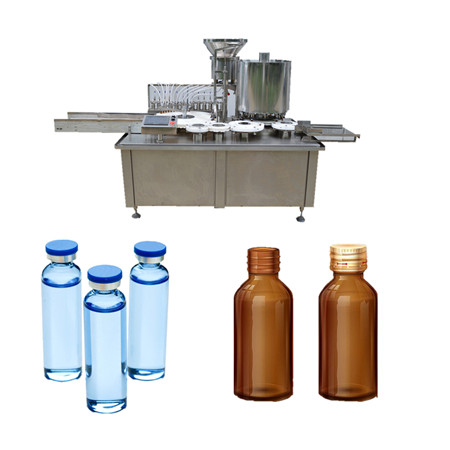 Riempitrice automatica di bottiglie di vetro da 30 ml su misura in fabbrica, riempitrice di bottiglie di olio essenziale per liquidi