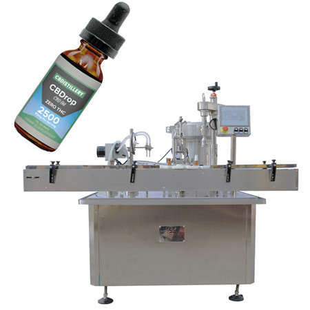 Imbottigliatrice riempitrice automatica contagocce olio essenziale 30 ml e liquido ejuice e-cig