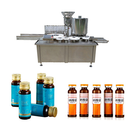 Riempitrice automatica di olio per bottiglie in PET rotativa per olio commestibile di girasole d'oliva e linea di imballaggio per l'imbottigliamento di bottiglie di olio da cucina