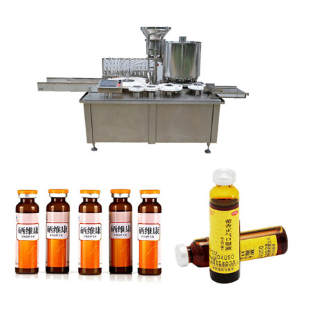 Imbottigliatrice automatica per olio d'oliva / olio vegetale / olio alimentare